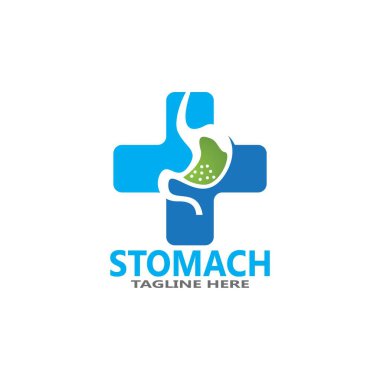 Mide bakım ikonu konsept vektör çizimi tasarladı