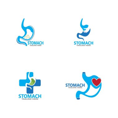 Mide bakım ikonu konsept vektör çizimi tasarladı