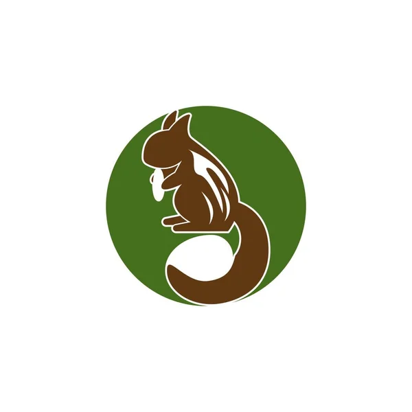 Ícone Esquilo Símbolo Ilustração Vetorial —  Vetores de Stock