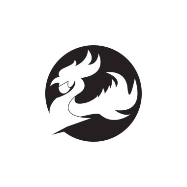 Horoz simgesi ve sembol çizimi