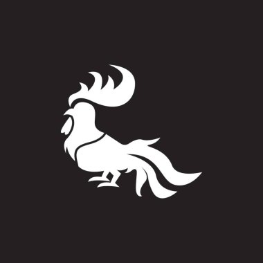 Horoz simgesi ve sembol çizimi