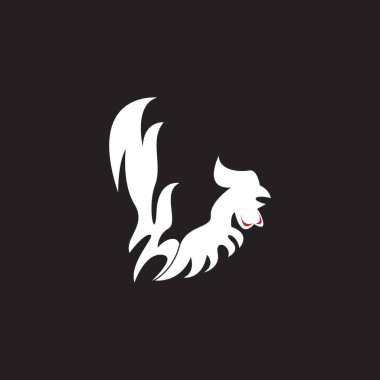 Horoz simgesi ve sembol çizimi