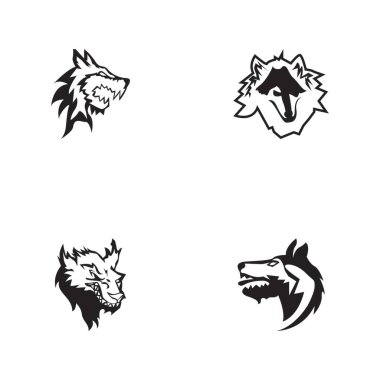 Kurt simgesi ve sembol vektör illüstrasyonu