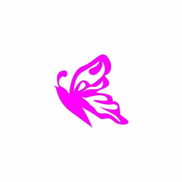 Ikona Motyl Symbol Wektor Ilustracji — Wektor stockowy