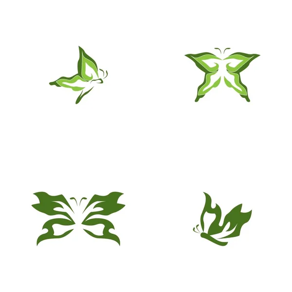 Schmetterling Symbol Und Symbol Vektor Illustration — Stockvektor