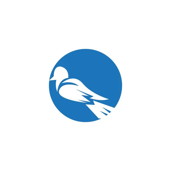 Icono Pájaro Ilustración Vector Símbolo — Vector de stock