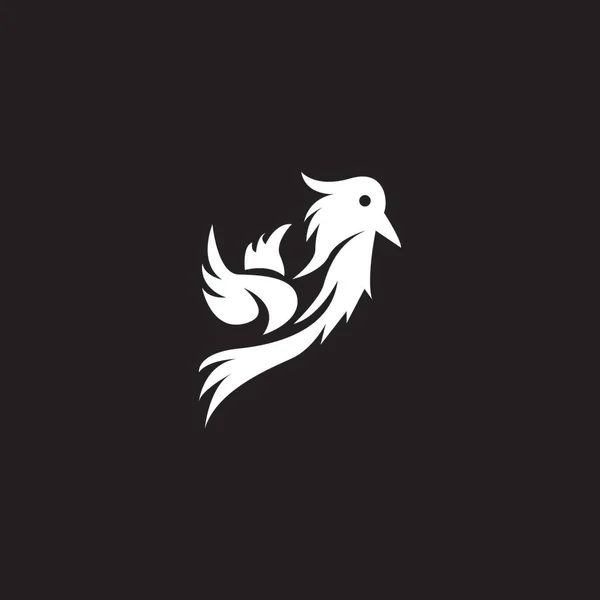 Vogel Symbol Und Symbol Vektorillustration — Stockvektor