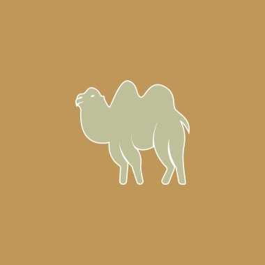 Deve Simgesi Vektör tasarımı