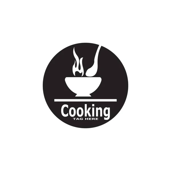 Cooking Icon Symbol Vector Template — Stock Vector