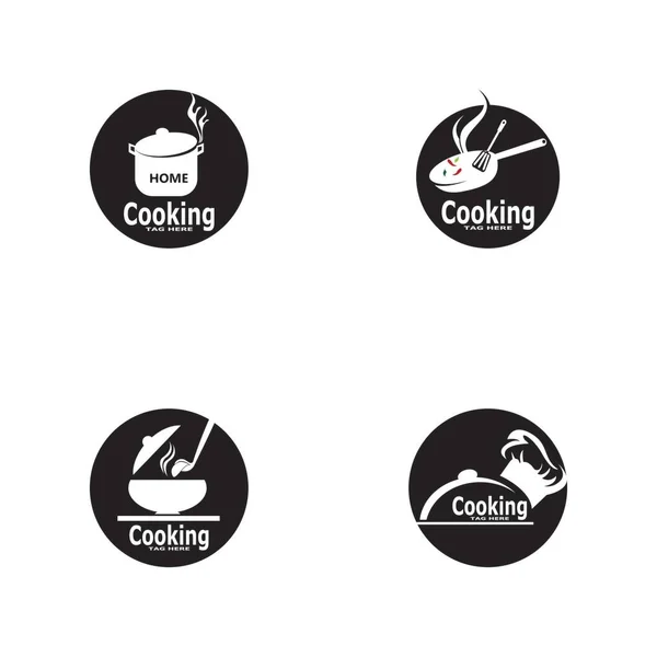 Cooking Icon Symbol Vector Template — Archivo Imágenes Vectoriales