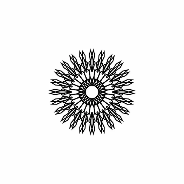 Векторная Иллюстрация Логотипа Mandala — стоковый вектор