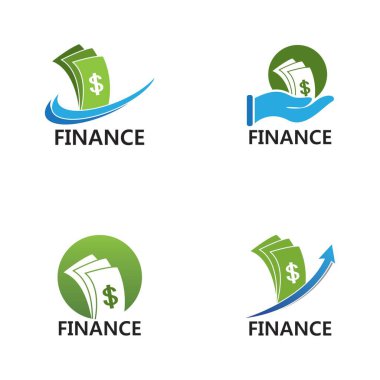 Business Finance Logo şablon vektör simgesi tasarımı