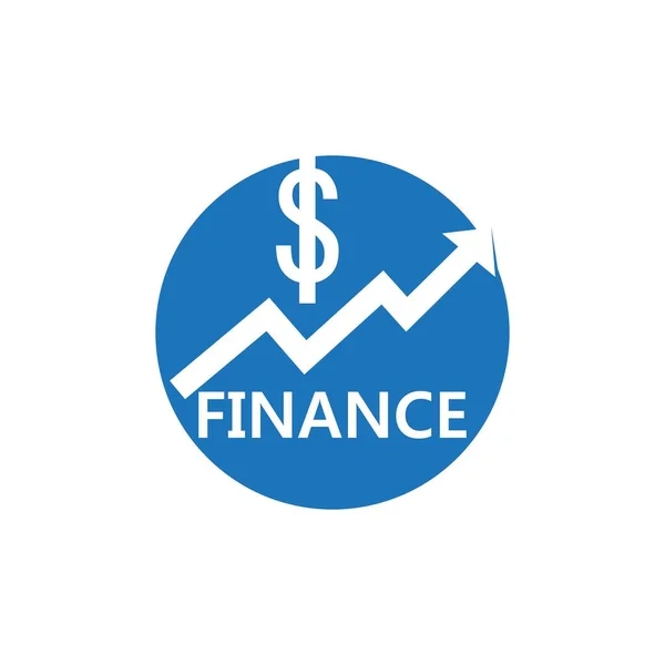 Business Finance Logo Modello Vettoriale Icona Design — Vettoriale Stock