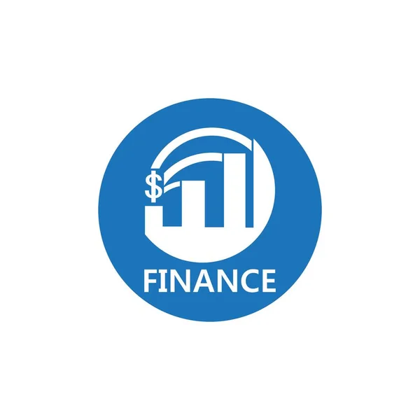 Σχεδιασμός Εικονιδίων Φορέα Προτύπου Business Finance Logo — Διανυσματικό Αρχείο