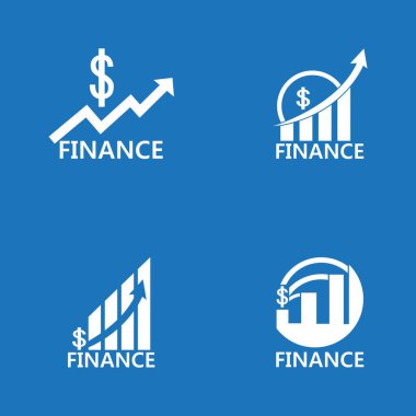 Business Finance Logo şablon vektör simgesi tasarımı