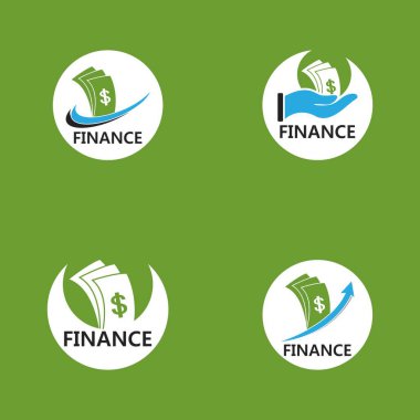 Business Finance Logo şablon vektör simgesi tasarımı