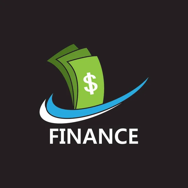 Business Finance Logo Sablon Vektor Ikon Design — Stock Vector