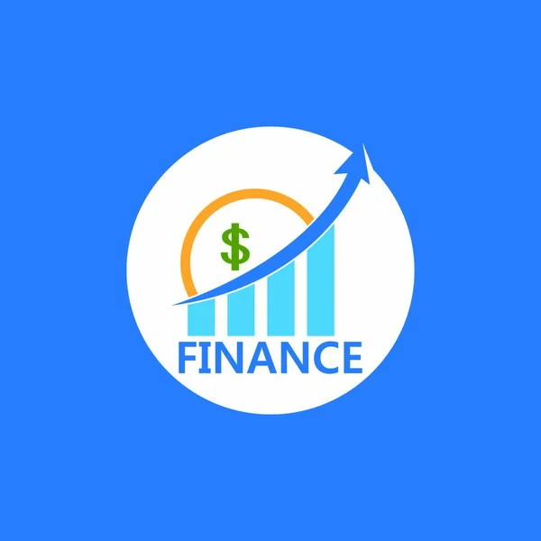 Business Finance Logo Template Vector Icon Design — Stock Vector