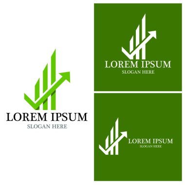 Business Finance Logo şablon vektör simgesi tasarımı