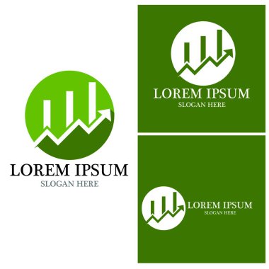 Business Finance Logo şablon vektör simgesi tasarımı