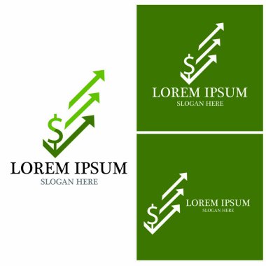 Business Finance Logo şablon vektör simgesi tasarımı