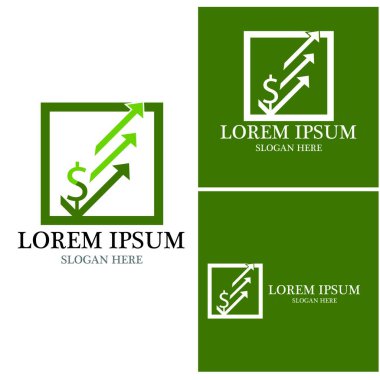 Business Finance Logo şablon vektör simgesi tasarımı