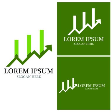 Business Finance Logo şablon vektör simgesi tasarımı
