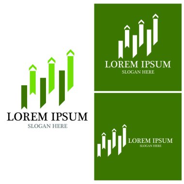 Business Finance Logo şablon vektör simgesi tasarımı