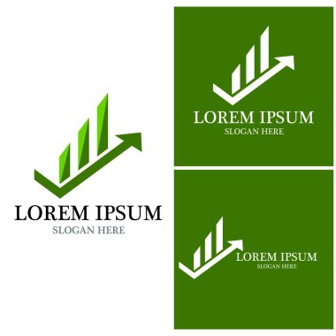 Business Finance Logo şablon vektör simgesi tasarımı