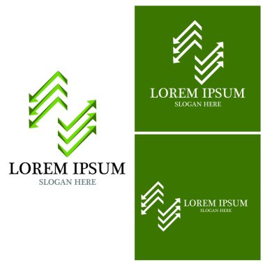 Business Finance Logo şablon vektör simgesi tasarımı