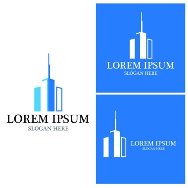 Şehir gökyüzü çizgisi şablonu