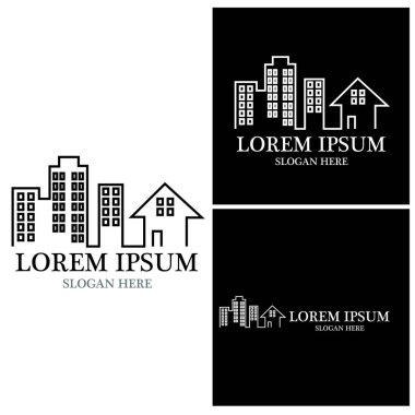 Şehir gökyüzü çizgisi şablonu