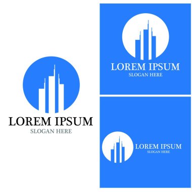 Şehir gökyüzü çizgisi şablonu