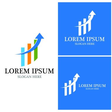 Business Finance Logo şablon vektör simgesi tasarımı
