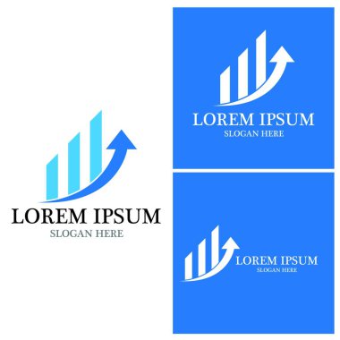 Business Finance Logo şablon vektör simgesi tasarımı