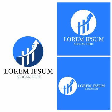 Business Finance Logo şablon vektör simgesi tasarımı