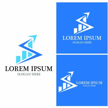 Business Finance Logo şablon vektör simgesi tasarımı