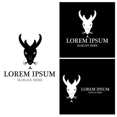 Dragon vektör resimleme logo şablonu