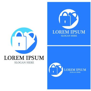 Anahtar simgesi vektör çizim şablonu