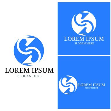 Sonsuzluk Tasarımı Vektör Simgesi Logo şablonu tasarımı