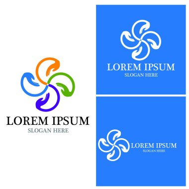 Sonsuzluk Tasarımı Vektör Simgesi Logo şablonu tasarımı