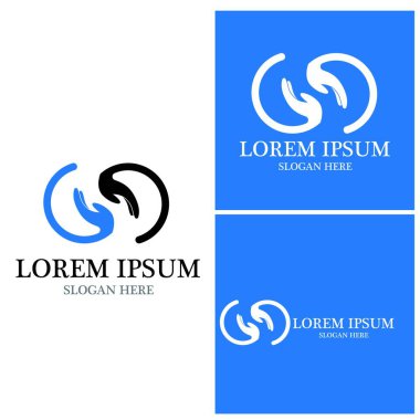 Sonsuzluk Tasarımı Vektör Simgesi Logo şablonu tasarımı