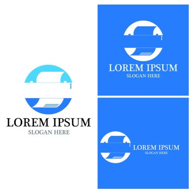 Belge logo vektör şablonu çizimi