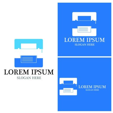 Belge logo vektör şablonu çizimi