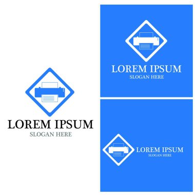 Belge logo vektör şablonu çizimi