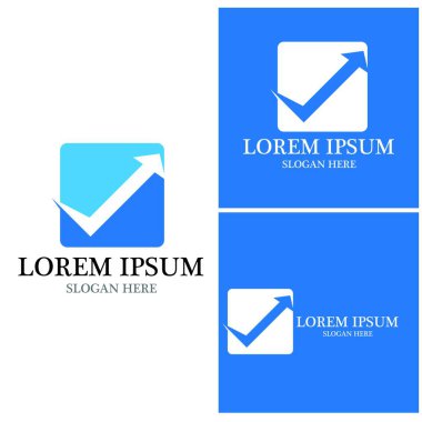 Ok vektör illüstrasyon simgesi Logo Şablonu tasarımı