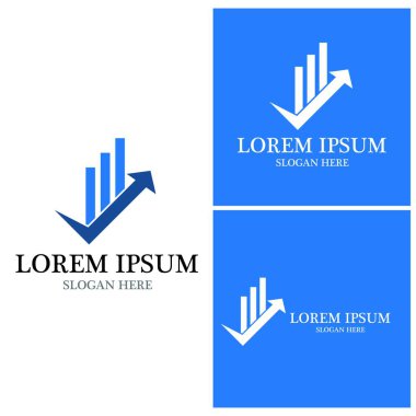 Business Finance Logo şablon vektör simgesi tasarımı