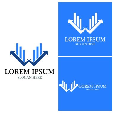 Business Finance Logo şablon vektör simgesi tasarımı