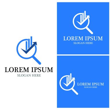 Business Finance Logo şablon vektör simgesi tasarımı