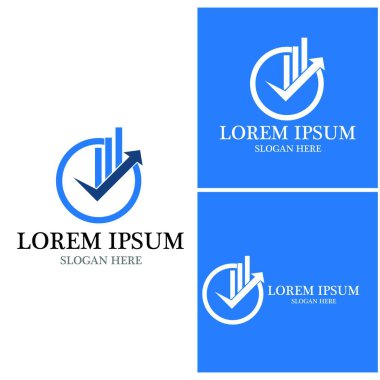 Business Finance Logo şablon vektör simgesi tasarımı